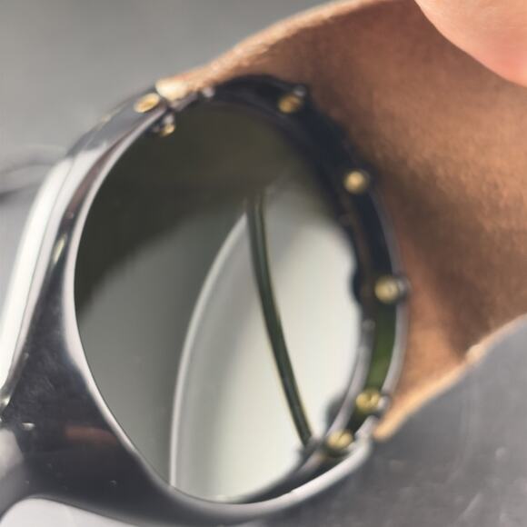 Retro 80s VTG Bolle Design FRC Round Glacier Sunglasses Nylon Frame / See Pic - Picture 8 of 12